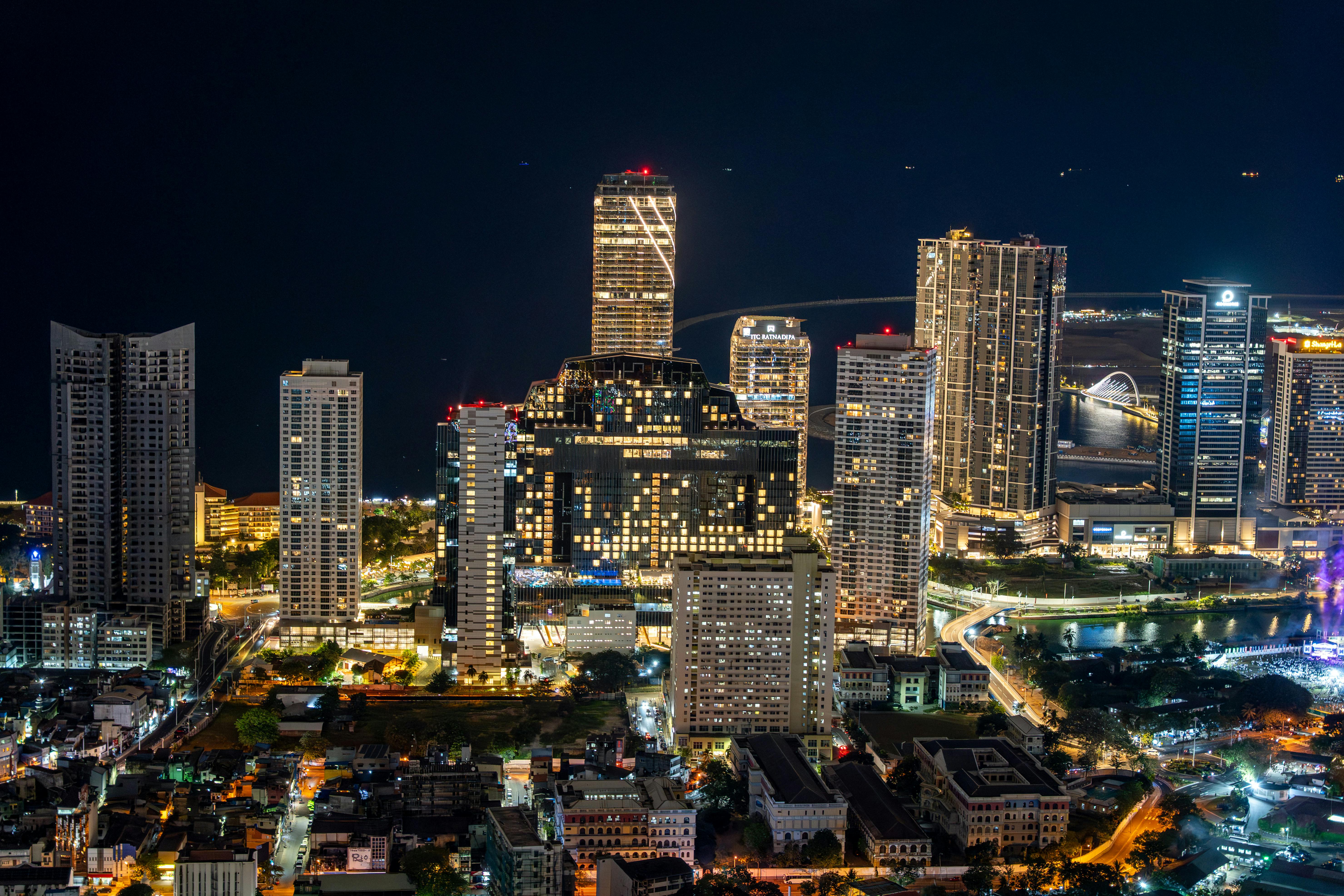 Colombo Pride parade with rainbow flags and celebrants in Sri Lanka