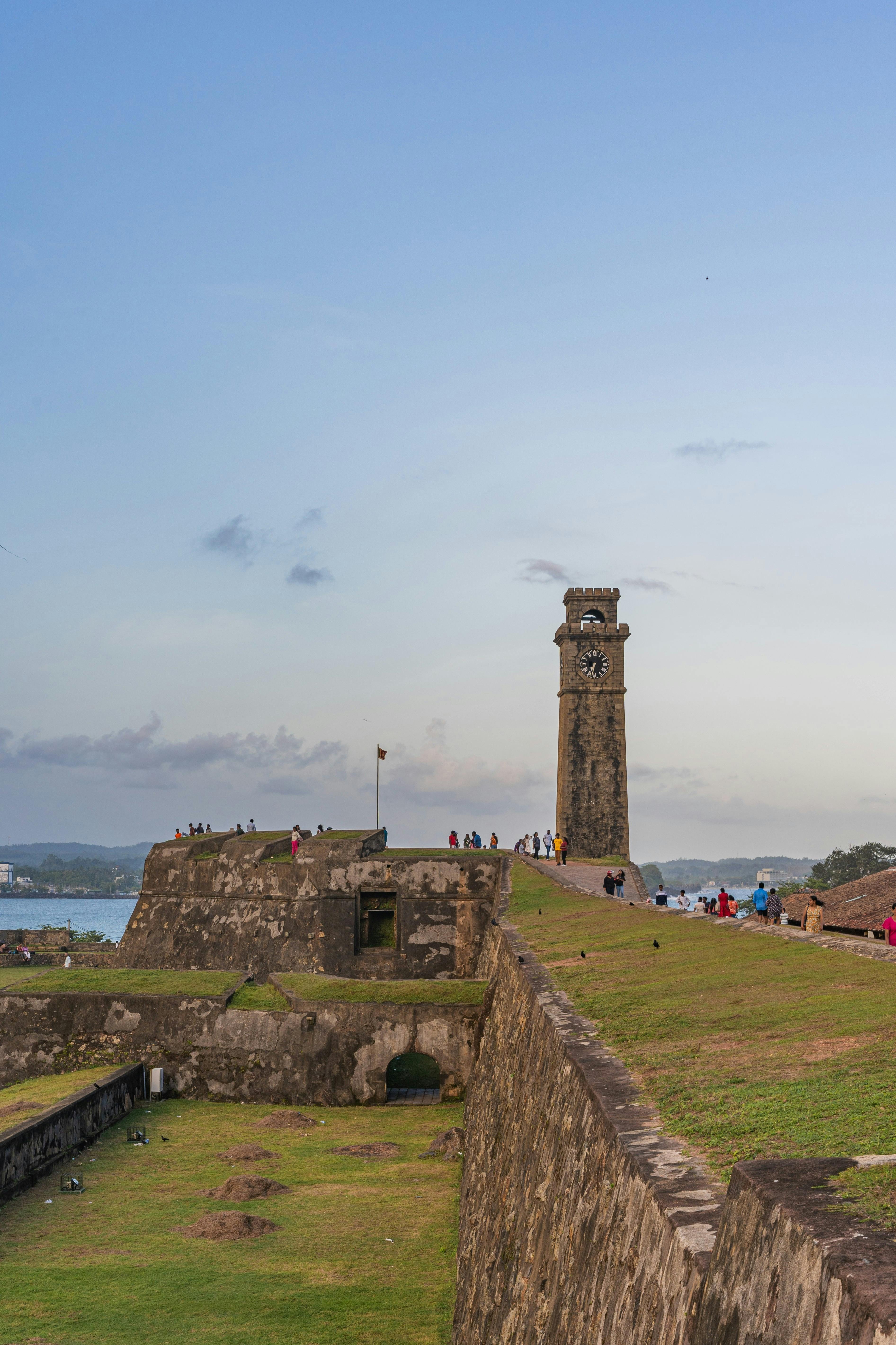 Galle Fort Ramparts sunset walk