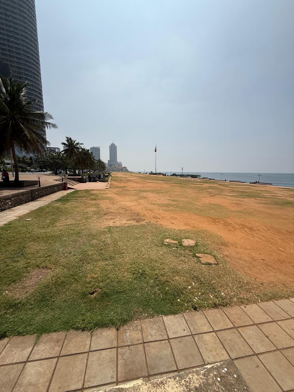 Galle Face Green Colombo sunset